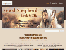 Tablet Screenshot of goodshepherdstore.com